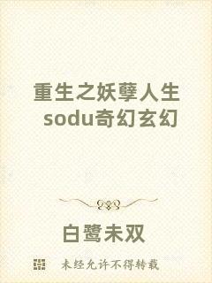 重生之妖孽人生sodu奇幻玄幻