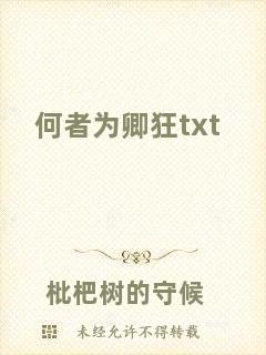 何者為卿狂txt
